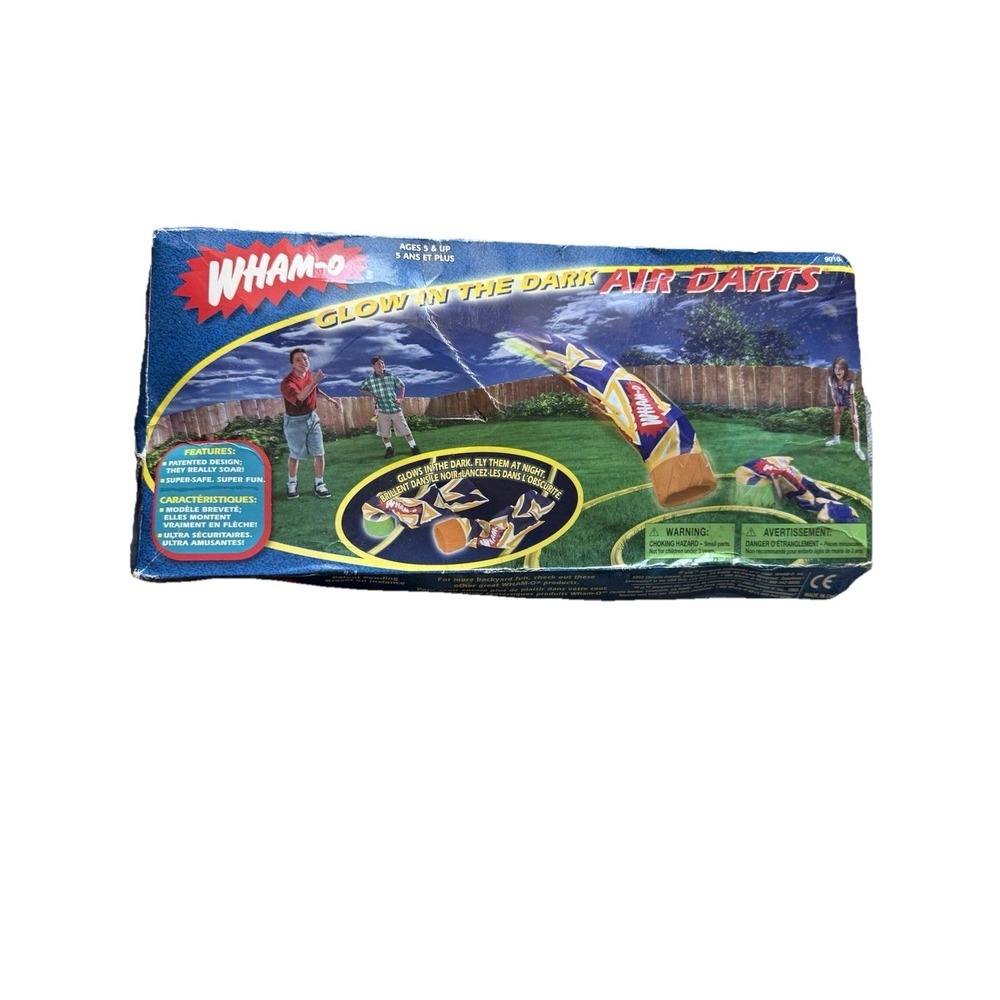 Vintage 1998 Wham-O Air Darts Yard Game - Unopened *READ